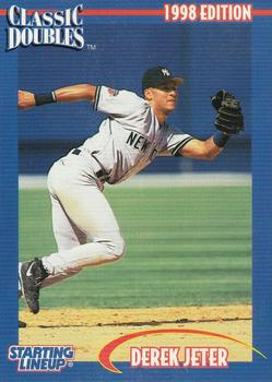 1998 Kenner Starting Lineup Cards Classic Doubles #546411 Derek Jeter Front