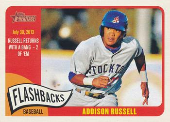 2014 Topps Heritage Minor League - Flashbacks #FB-AR Addison Russell Front