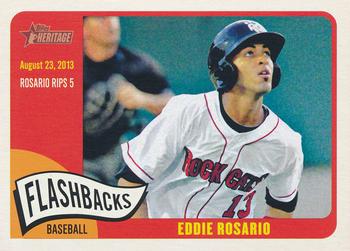2014 Topps Heritage Minor League - Flashbacks #FB-ER Eddie Rosario Front