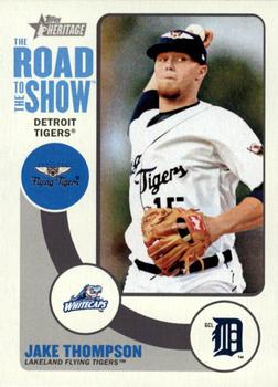 2014 Topps Heritage Minor League - The Road to the Show #RTTS-JT Jake Thompson Front