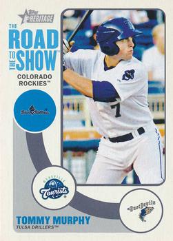 2014 Topps Heritage Minor League - The Road to the Show #RTTS-TM Tommy Murphy Front