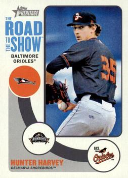 2014 Topps Heritage Minor League - The Road to the Show #RTTS-HH Hunter Harvey Front