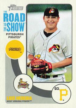 2014 Topps Heritage Minor League - The Road to the Show #RTTS-LH Luis Heredia Front