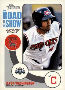 2014 Topps Heritage Minor League - The Road to the Show #RTTS-LW Levon Washington Front