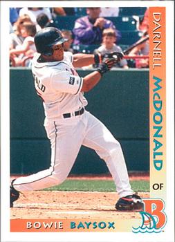 2000 Grandstand Bowie Baysox #NNO Darnell McDonald Front