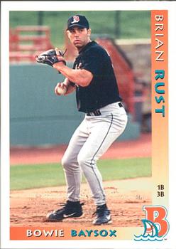 2000 Grandstand Bowie Baysox #NNO Brian Rust Front