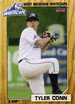 2009 Choice West Michigan Whitecaps #3 Tyler Conn Front
