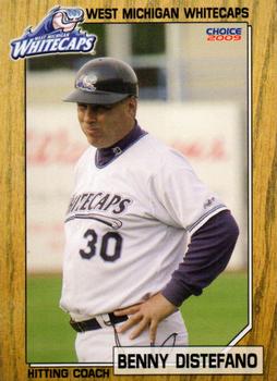 2009 Choice West Michigan Whitecaps #27 Benny Distefano Front