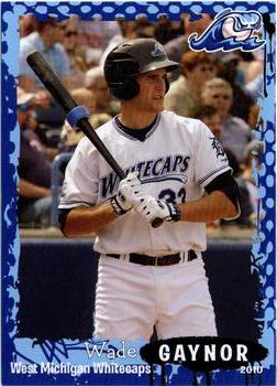 2010 Grandstand West Michigan Whitecaps #NNO Wade Gaynor Front
