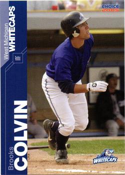 2005 Choice West Michigan Whitecaps #02 Brooks Colvin Front