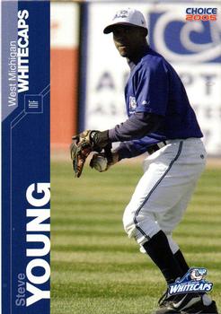 2005 Choice West Michigan Whitecaps #25 Steve Young Front