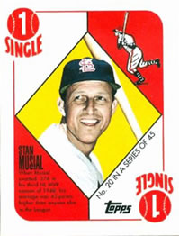 2010 Topps - 1951 Red Back #20 Stan Musial Front