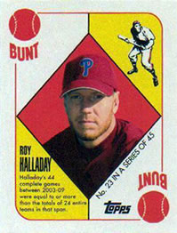2010 Topps - 1951 Red Back #23 Roy Halladay Front