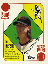 2010 Topps - 1951 Red Back #29 Tim Lincecum Front