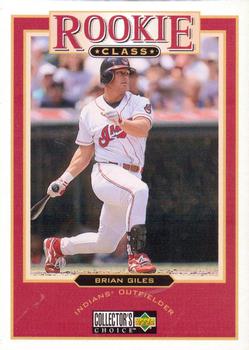 1997 Collector's Choice Cleveland Indians #CI1 Brian Giles Front