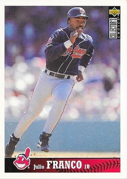 1997 Collector's Choice Cleveland Indians #CI3 Julio Franco Front