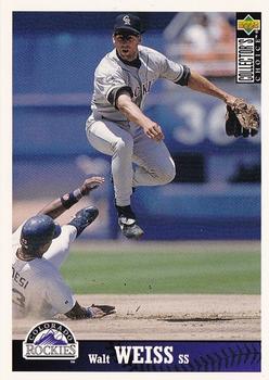 1997 Collector's Choice Colorado Rockies #CR13 Walt Weiss Front