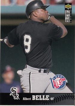 1997 Collector's Choice Chicago White Sox #CW7 Albert Belle Front