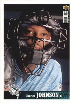 1997 Collector's Choice Florida Marlins #FM5 Charles Johnson Front