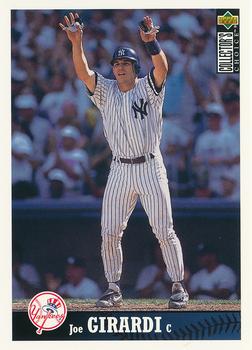 1997 Collector's Choice New York Yankees #NY8 Joe Girardi Front