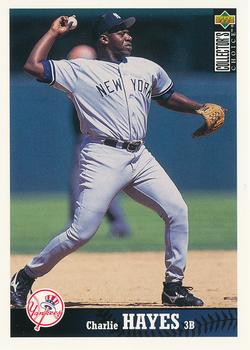 1997 Collector's Choice New York Yankees #NY9 Charlie Hayes Front