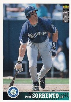 1997 Collector's Choice Seattle Mariners #SM8 Paul Sorrento Front