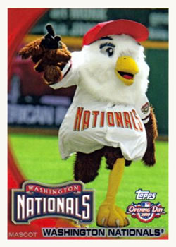2010 Topps Opening Day - Mascots #M25 Screech Front