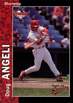 1998 Multi-Ad Reading Phillies #3 Doug Angeli Front