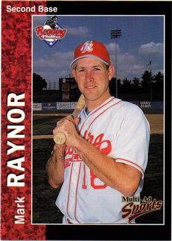 1998 Multi-Ad Reading Phillies #18 Mark Raynor Front
