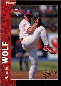 1998 Multi-Ad Reading Phillies #27 Randy Wolf Front