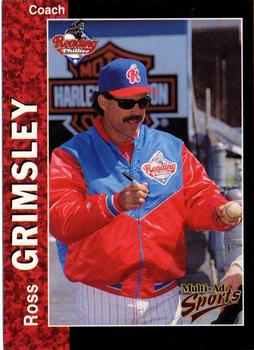 1998 Multi-Ad Reading Phillies #29 Ross Grimsley Front