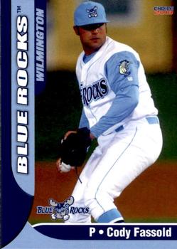 2013 Choice Wilmington Blue Rocks #13 Cody Fassold Front