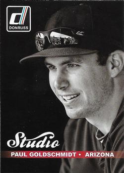 2014 Donruss - Studio Series 2 #17 Paul Goldschmidt Front