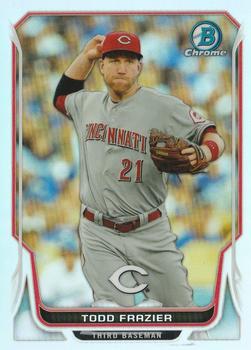 2014 Bowman Chrome - Refractor #114 Todd Frazier Front