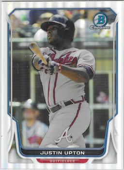 2014 Bowman Chrome - Refractor #118 Justin Upton Front