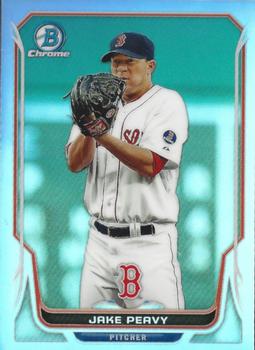 2014 Bowman Chrome - Refractor #132 Jake Peavy Front