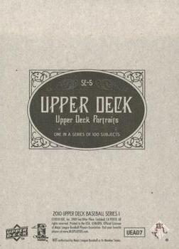 2010 Upper Deck - Portraits #SE-5 Derek Lowe Back