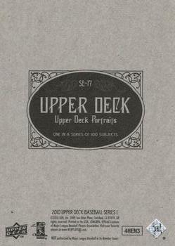 2010 Upper Deck - Portraits #SE-77 Tim Lincecum Back