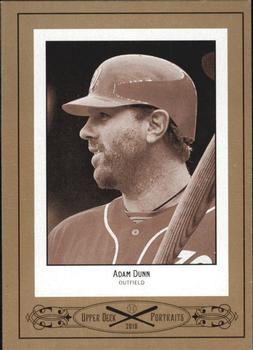 2010 Upper Deck - Portraits #SE-99 Adam Dunn Front