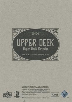 2010 Upper Deck - Portraits #SE-100 Nyjer Morgan Back