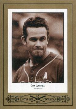 2010 Upper Deck - Portraits Gold #SE-86 Evan Longoria Front