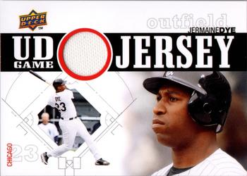 2010 Upper Deck - UD Game Jersey #UDGJ-JD Jermaine Dye Front