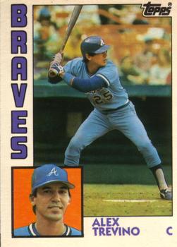 1984 Topps Traded #120T Alex Trevino Front