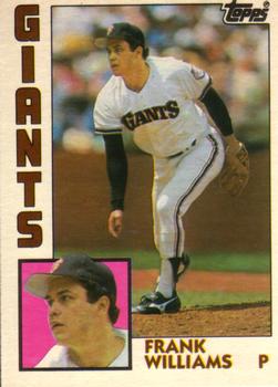 1984 Topps Traded #128T Frank Williams Front