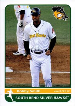 2012 Grandstand South Bend Silver Hawks #30 Bobby Smith Front