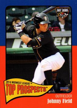 2014 Choice Midwest League Top Prospects #04 Johnny Field Front