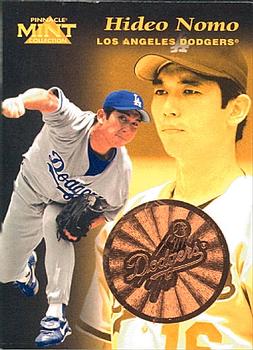 1997 Pinnacle Mint Collection - Bronze #12 Hideo Nomo Front