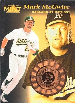 1997 Pinnacle Mint Collection - Bronze #15 Mark McGwire Front