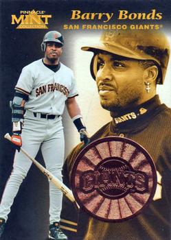 1997 Pinnacle Mint Collection - Bronze #18 Barry Bonds Front