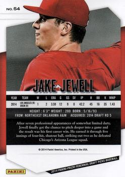 2014 Panini Prizm Perennial Draft Picks #54 Jake Jewell Back